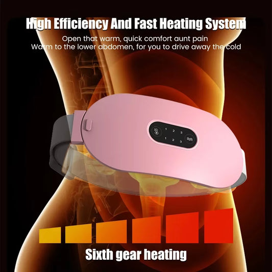 Menstrual Pain Relief Heating Belt - Portable Thermal Massager for Abdominal Comfort